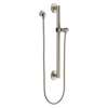 51600-SS Universal Showering Components Adjustable Slide Bar / Grab Bar Assembly with Elbow, Stainless