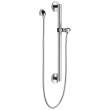 51600Universal Showering Components Adjustable Slide Bar / Grab Bar Assembly with Elbow, Chrome