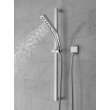 51799-PR Universal Showering Components H2Okinetic 3-Setting Slide Bar Hand Shower, Lumicoat Chrome