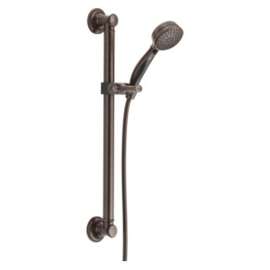 51900-RB Universal Showering Components ActivTouch 9-Setting Hand Shower with Traditional Slide Bar / Grab Bar, Venetian Bronze