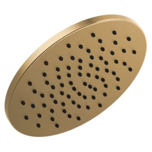 52158-CZ-PR Universal Showering Components Single-Setting Metal Raincan Shower Head, Lumicoat Champagne Bronze
