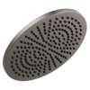 52158-KS-PR25 Universal Showering Components Single-Setting Metal Raincan Shower Head, Lumicoat Black Stainless