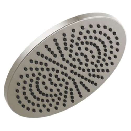 52158-SS-PR25 Universal Showering Components Single-Setting Metal Raincan Shower Head, Lumicoat Stainless