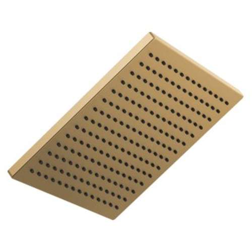 52159-CZ-PR25 Universal Showering Components Single-Setting Metal Raincan Shower Head, Lumicoat Champagne Bronze