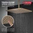 52159-CZ-PR Universal Showering Components Single-Setting Metal Raincan Shower Head, Lumicoat Champagne Bronze