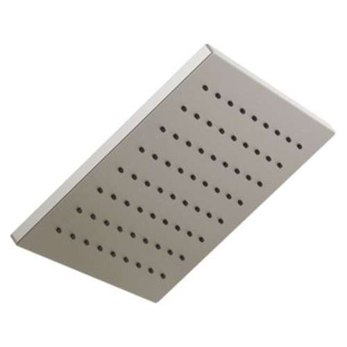 52159-SS-PR Universal Showering Components Single-Setting Metal Raincan Shower Head, Lumicoat Stainless