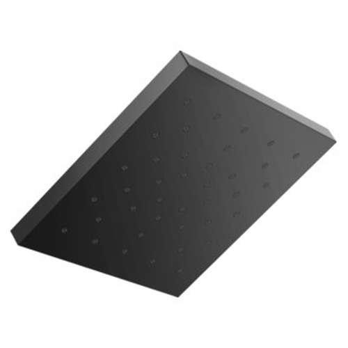 52161-BL25 Universal Showering Components H2Okinetic Single Setting Shower Head with UltraSoak, Matte Black