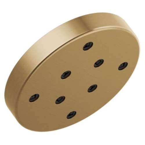 52175-CZ-PR Universal Showering Components H2Okinetic Single-Setting Metal Raincan Shower Head, Lumicoat Champagne Bronze