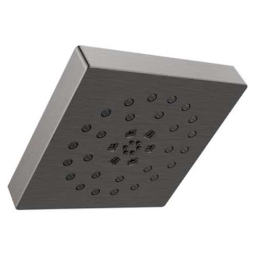 52484-KS-PR Universal Showering Components H2Okinetic 4-Setting Shower Head with UltraSoak, Lumicoat Black Stainless