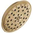 52487-CZ-PR Universal Showering Components H2Okinetic 4-Setting Shower Head with Ultrasoak, Lumicoat Champagne Bronze