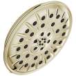 52487-PN-PR Universal Showering Components H2Okinetic 4-Setting Shower Head with Ultrasoak, Lumicoat Polished Nickel