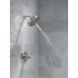 52487-SS-PR Universal Showering Components H2Okinetic 4-Setting Shower Head with Ultrasoak, Lumicoat Stainless