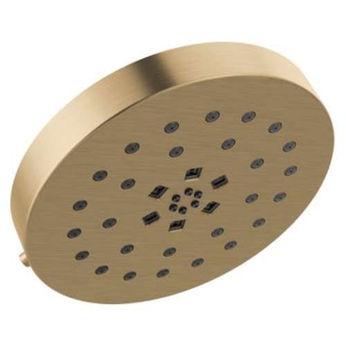 52488-CZ-PR Universal Showering Components H2Okinetic 4-Setting Shower Head with Ultrasoak, Lumicoat Champagne Bronze