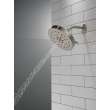 52488-SS-PR Universal Showering Components H2Okinetic 4-Setting Shower Head with UltraSoak, Lumicoat Stainless