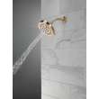 52535-CZ Universal Showering Components 5-Setting Showerhead, Champagne Bronze