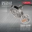 52535-SS Universal Showering Components 5-Setting Showerhead, Stainless