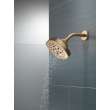 52663-CZ Universal Showering Components 5-Setting H2Okinetic Shower Head, Champagne Bronze
