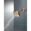 52663-CZ Universal Showering Components 5-Setting H2Okinetic Shower Head, Champagne Bronze