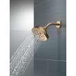 52663-CZ Universal Showering Components 5-Setting H2Okinetic Shower Head, Champagne Bronze