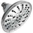 52669-PR Universal Showering Components H2Okinetic 5-Setting Traditional Raincan Shower Head, Lumicoat Chrome
