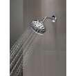 52669Universal Showering Components H2Okinetic 5-Setting Traditional Raincan Shower Head, Chrome