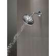 52669Universal Showering Components H2Okinetic 5-Setting Traditional Raincan Shower Head, Chrome