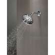 52669Universal Showering Components H2Okinetic 5-Setting Traditional Raincan Shower Head, Chrome
