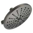 52688-KS-PR Universal Showering Components H2Okinetic 3-Setting Raincan Shower Head, Lumicoat Black Stainless