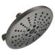 52688-KS-PR Universal Showering Components H2Okinetic 3-Setting Raincan Shower Head, Lumicoat Black Stainless