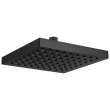 52841-BL Universal Showering Components Raincan Single Setting Showerhead, Matte Black