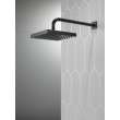 52841-BL Universal Showering Components Raincan Single Setting Showerhead, Matte Black
