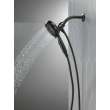 54810-BL-PK Universal Showering Components 7-Setting SureDock Magnetic Hand Shower, Matte Black
