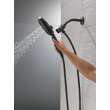 54910-BL-PK Universal Showering Components 7-Setting SureDock Magnetic Hand Shower, Matte Black