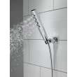 55140-PR Universal Showering Components H2OKinetic Hand Shower 1.75 GPM Wall-Mount 4S, Lumicoat Chrome