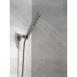 55140-SS-PR Universal Showering Components H2OKinetic Hand Shower 1.75 GPM Wall-Mount 4S, Lumicoat Stainless