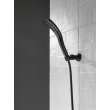 55421-BL Universal Showering Components Single-Setting H2Okinetic Wall Mount Hand Shower, Matte Black