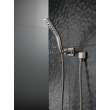 55799-SS-PR Universal Showering Components H2Okinetic 3-Setting Wall Mount Hand Shower, Lumicoat Stainless