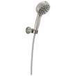 55884-SS-PR Universal Showering Components 7-Setting Wall Mount Hand Shower with Cleaning Spray, Lumicoat Stainless