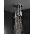 57140-25-L Universal Showering Components H2Okinetic Pendant Raincan Shower Head with LED Light, Chrome
