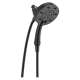 58472-BL Universal Showering Components H2Okinetic In2ition 4-Setting Two-in-One Shower, Matte Black