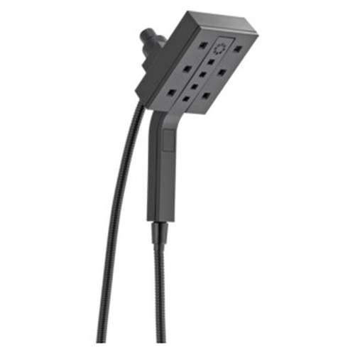 58473-BL Universal Showering Components H2Okinetic In2ition 4-Setting Two-in-One Shower, Matte Black