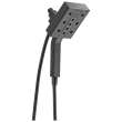 58473-BL Universal Showering Components H2Okinetic In2ition 4-Setting Two-in-One Shower, Matte Black