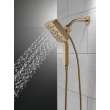 58473-CZ-PR25 Universal Showering Components H2Okinetic In2ition 4-Setting Two-In-One Shower, Lumicoat Champagne Bronze