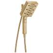 58473-CZ-PR Universal Showering Components H2Okinetic In2ition 4-Setting Two-In-One Shower, Lumicoat Champagne Bronze