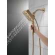 58473-CZ-PR Universal Showering Components H2Okinetic In2ition 4-Setting Two-In-One Shower, Lumicoat Champagne Bronze