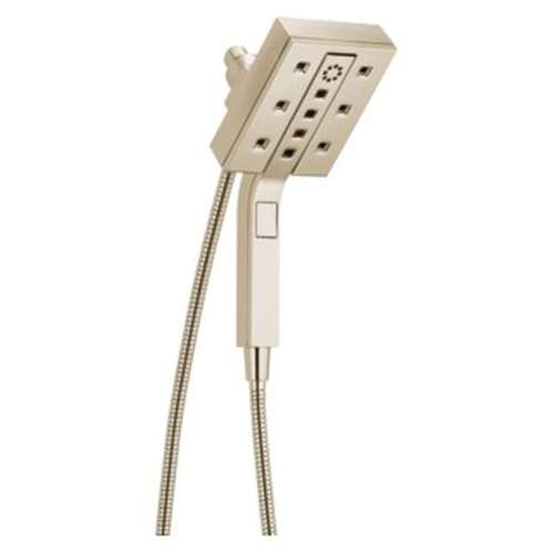 58473-PN-PR Universal Showering Components H2Okinetic In2ition 4-Setting Two-in-One Shower, Lumicoat Polished Nickel