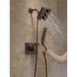 58473-RB Universal Showering Components H2Okinetic In2ition 4-Setting Two-in-One Shower, Venetian Bronze