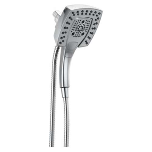 58474-PR25 Universal Showering Components H2Okinetic In2ition 5-Setting Two-in-One Shower, Lumicoat Chrome