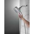 58474-PR Universal Showering Components H2Okinetic In2ition 5-Setting Two-in-One Shower, Lumicoat Chrome