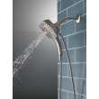 58474-SS-PR25 Universal Showering Components H2Okinetic In2ition 5-Setting Two-in-One Shower, Lumicoat Stainless
